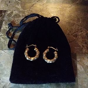 10k good hoop earrings